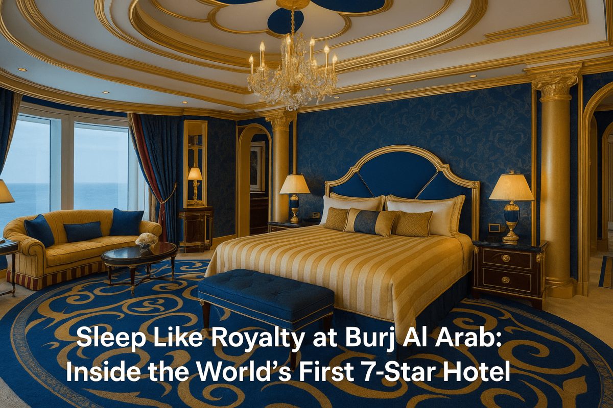 Sleep Like Royalty at Burj Al Arab Inside the World’s First 7-Star Hotel